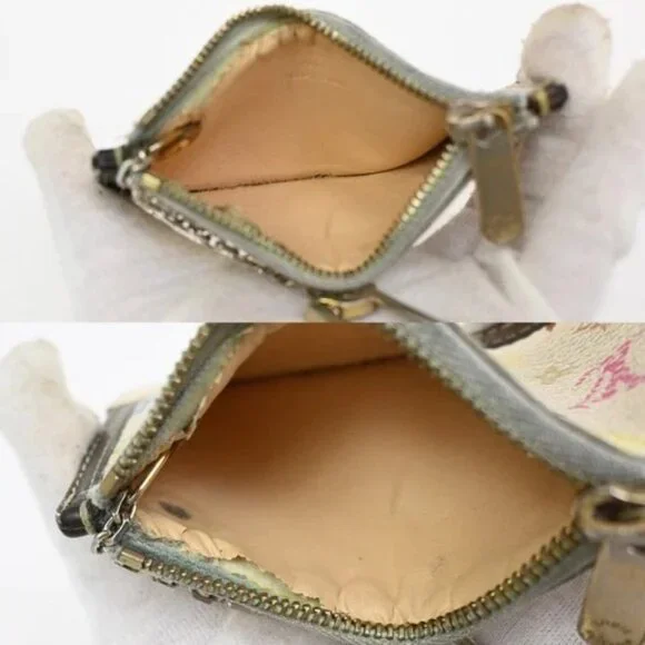 LOUIS VUITTON LV 3 Set Wallet Coin Card Case Monogram Multi Brown White 60YH846 - Picture 6 of 15